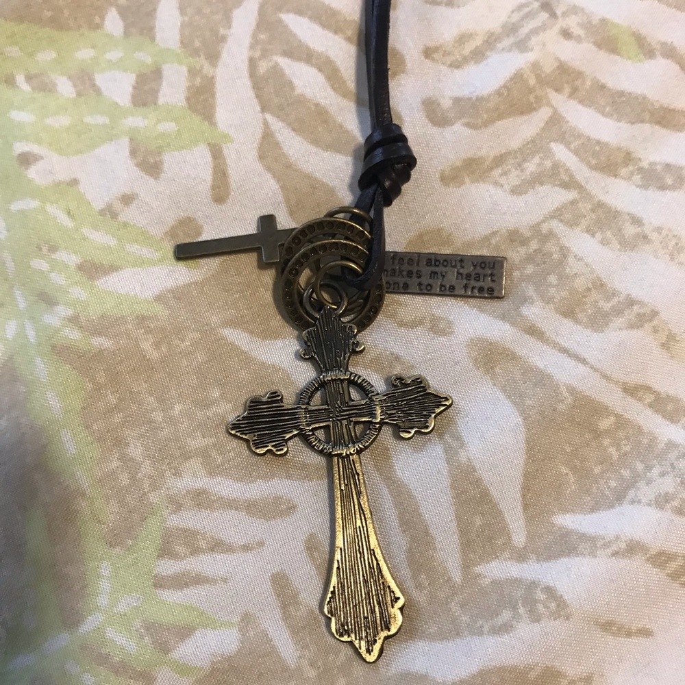 Long Cross Necklace
